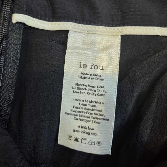 Aritzia Wilfred Le Fou Shorts Sz 10 Black - Picture 5 of 8